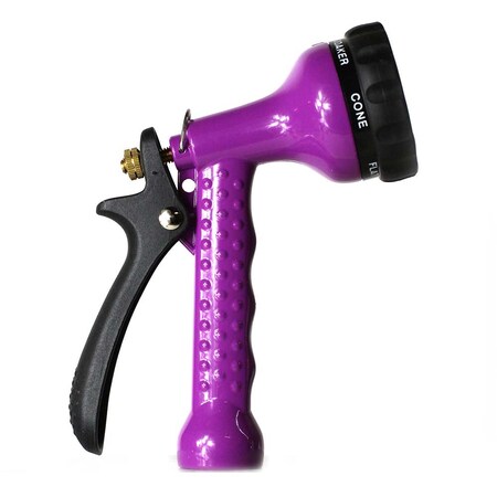 Thrifco Plumbing 6-Pattern Back Trigger Metal Nozzle 4400376